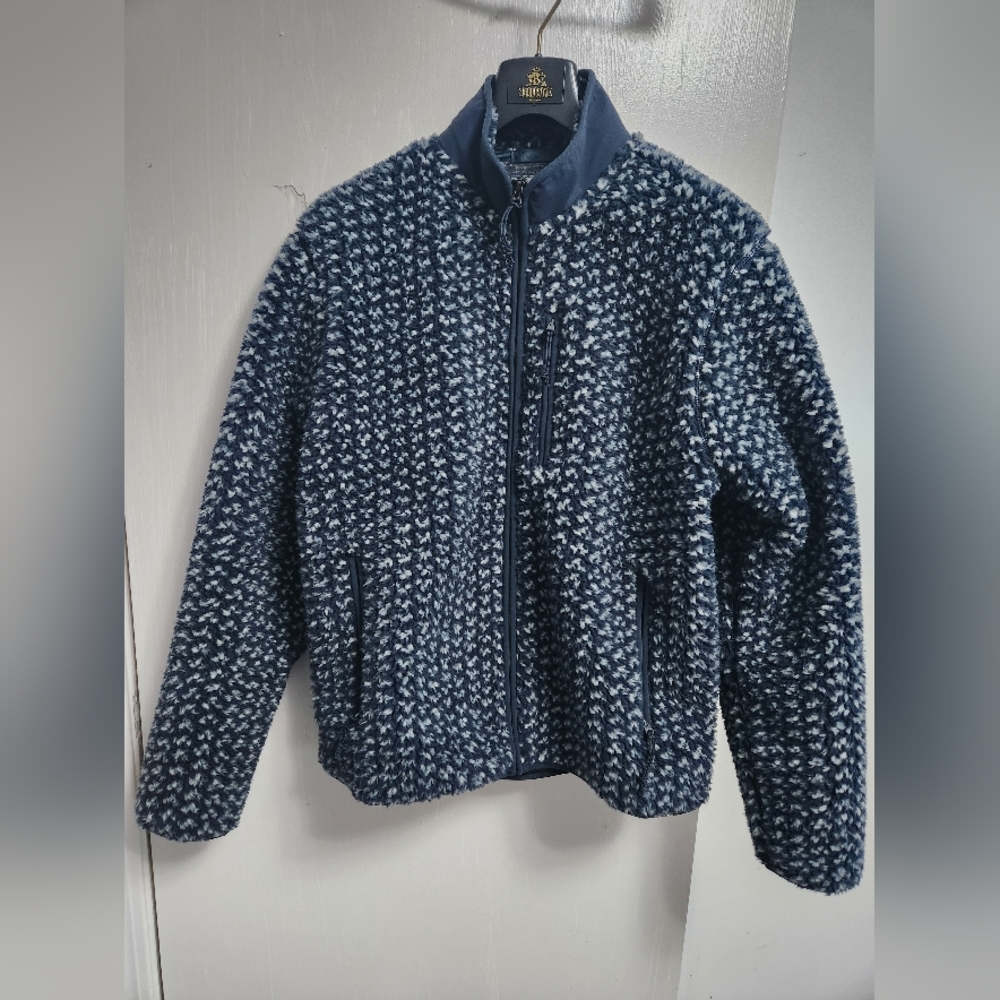 Jcrew fleece jacket Size medium